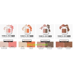 Phấn Mắt A'PIEU 2 MÀU Mineral Mono Shadow (Dual)