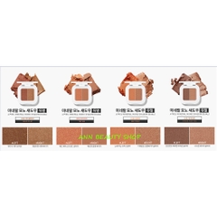 Phấn Mắt A'PIEU 2 MÀU Mineral Mono Shadow (Dual)