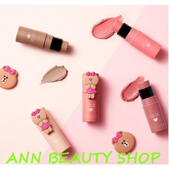 Tạo Khối Dạng Thỏi Missha Velvet Like Color Stick phiên bản Line Friends