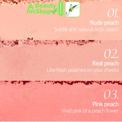 Bảng 3 ô màu má Too Cool For School Artclass Tea Party Blusher Palette Minisize