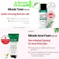 Bộ Dưỡng Trị Mụn Some By Mi Miracle AC SOS Kit [Set 4 Items]