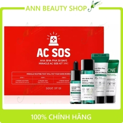 Bộ Dưỡng Trị Mụn Some By Mi Miracle AC SOS Kit [Set 4 Items]