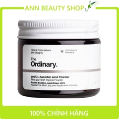 Bột Vitamin C Sáng Da, Mờ Thâm The Ordinary 100% L Ascorbic Acid Powder 20gr