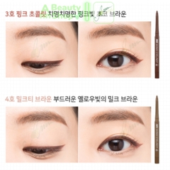 Bút kẻ mắt chống thấm nước Peripera Ink Skinny Eyeliner