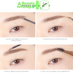 Bút Vẽ Lông Mày 2 Đầu Chống Thấm Nước, Lâu Trôi Innisfree Powerproof Ink Brow