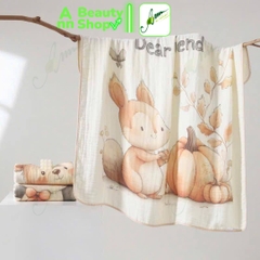 Chăn sợi tre 6 lớp Dottodot