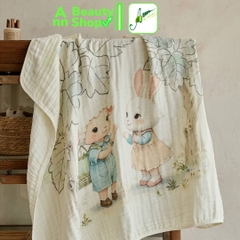 Chăn sợi tre 6 lớp Dottodot