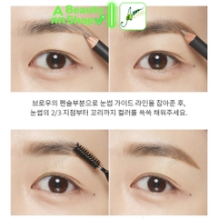 Chì Kẻ Mày Missha Smudge Proof Wood Brow