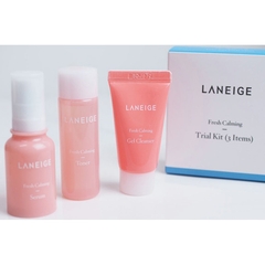 Kit dưỡng ẩm làm dịu và cân bằng da Laneige Fresh Calming Trial Kit