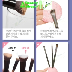 Dụng cọ rửa cọ A'pieu Perfect Brush WashBoard