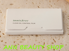 Film Thấm Dầu Innisfree Eco Beauty Tool Clear Oil Control Film 50 Miếng