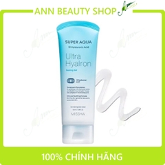 Gel tẩy da chết Missha Super Aqua 10 Hyaluronic Acid Ultra Hyalron Peeling Gel 100ml (bản 2020)