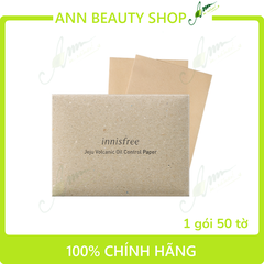 Giấy Thấm Dầu Innisfree Volcanic Oil Control Paper 50 miếng