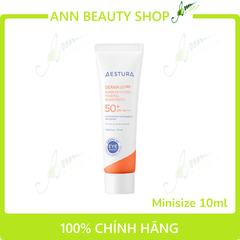 Kem Chống Nắng Aestura Derma Uv365 Barrier Hydro Mineral Sunscreen Minisize 10ml