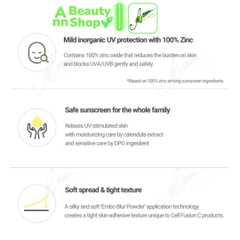 Kem Chống Nắng Cell Fusion C Derma Relief Sunscreen 100 SPF50+/PA++++ (bản cũ date 8/2022) 50ml