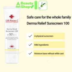 Kem Chống Nắng Cell Fusion C Derma Relief Sunscreen 100 SPF50+/PA++++ (bản cũ date 8/2022) 50ml