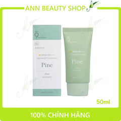 Kem Chống Nắng Làm Sáng Và Phục Hồi Da 9 Wishes Pine Clear Recovery Treatment Sunscreen SPF50+ PA+++