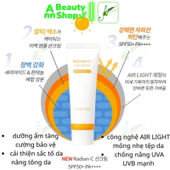 Kem chống nắng LANEIGE Radian-C SPF50+ PA++++