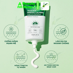 Kem Chống Nắng Some by mi Truecica Mineral Calming Tone up Suncream SPF50+/PA++++