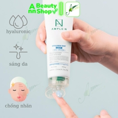 Kem Dưỡng Ẩm Sáng Da Coreana AMPLE:N Hyaluron Shot Gel Cream 80ml