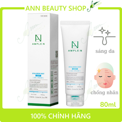Kem Dưỡng Ẩm Sáng Da Coreana AMPLE:N Hyaluron Shot Gel Cream 80ml