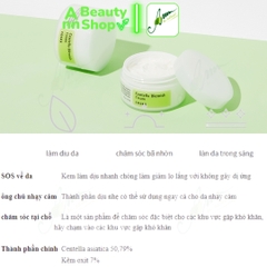 Kem dưỡng giảm mụn Cosrx Centella Blemish Cream 30g