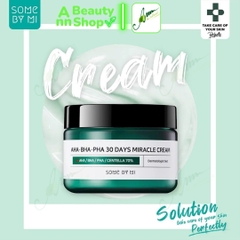 Kem Dưỡng Trị Mụn Some By Mi AHA-BHA-PHA 30 Days Miracle Cream