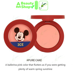 Phấn Má Hồng 3CE Face Blush - Disney Mickey (Phiên Bản Giới Hạn) (Date 6/2023)