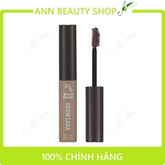Mascara Chân Mày Siêu Tự Nhiên, Bền Màu, Lâu Trôi Holika Holika Wonder Drawing Brow Cara 4g (DATE 4/2022)