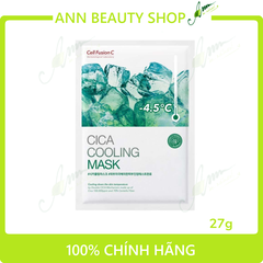 Mặt Nạ Làm Dịu Da, Ngăn Mụn Cell Fusion C Cica Cooling Mask 27g