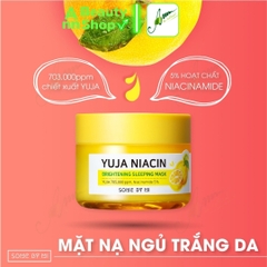 Mặt nạ ngủ Some By Mi Yuja Niacin 30 days Miracle Brightening Sleeping Mask
