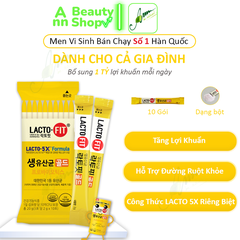 Men vi sinh Hàn Quốc dành cho gia đình LACTO-FIT GOLD