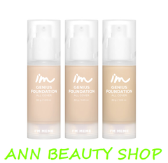 Kem nền Genius Foundation All cover Memebox