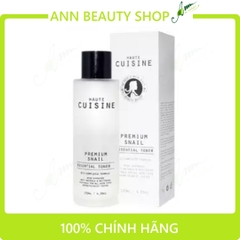 Nước Cân Bằng/ Sữa dưỡng Haute Cuisine Premium Snail Essential 125ml (DATE 1/2022)