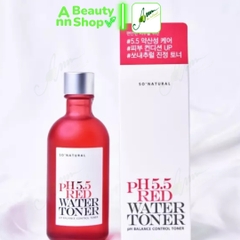 Nước hoa hồng Red Peel So Natural pH5.5 130ml (DATE 4/2022)