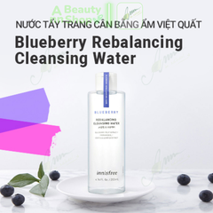 Nước Tẩy Trang Innisfree Blueberry Rebalancing Cleansing Water 200ml