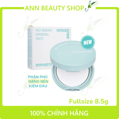 Phấn Dạng Nén Kiềm Dầu Innisfree No-Sebum Mineral Pact