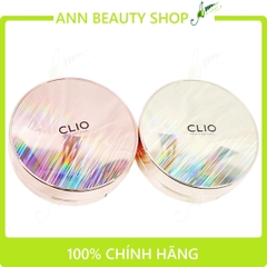 PHẤN NƯỚC CLIO DAILY DEFENSIVE EFFECT-YOUTHFUL SKIN CORRECTION DD CUSHION  SPF50 PA++++ (1 hộp + 1 lõi) DATE 2/2022