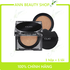 Phấn Nước Clio Kill Cover The New Founwear Cushion SPF50+ PA+++ (1 hộp + 1 lõi)