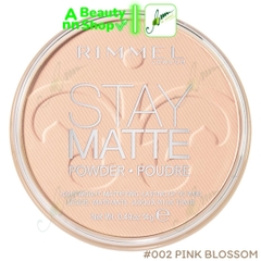 Phấn phủ RIMMEL LONDON STAY MATT PRESSED POWDER 14g