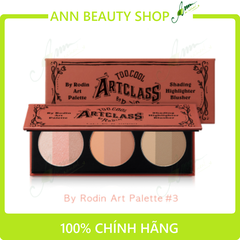 Phấn Tạo Khối, Má Hồng, Bắt Sáng Too Cool For School 3in1 By Rodin Art Palette Minisize 13.1g