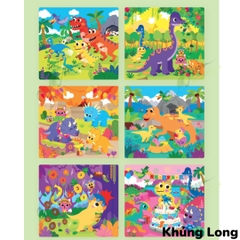 Sách Tô Màu Pinkfong Dinosaur Water Coloring Book