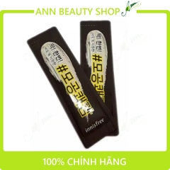 SAMPLE DÙNG THỬ DẠNG GÓI Mặt Nạ Tro Núi Lửa Innisfree 3ml HSD 22/01/2022