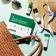 Set 3 item trị mụn Some By Mi AHA-BHA-PHA 30 Days Miracle Travel Kit
