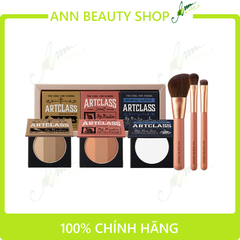 Set 3 Minisize Too cool for school ArtClass By Rodin: Shading+Blusher+Finish Setting Pact (MINISIZE)