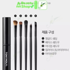 Set cọ make up mắt Tony Moly Makeup Brush Set