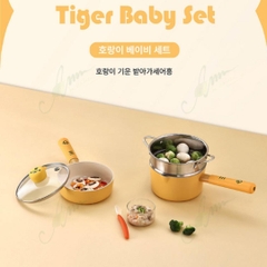 Set Nồi Nấu Ăn Dặm Cho Bé Tiger Neoflam