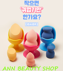 Set 3 bông mút đánh kem A'pieu Mini Puff Collection/ Ghế ngồi cho Puff