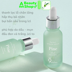 Set Serum Dưỡng Da Perfect Ampole Serum 9wishes