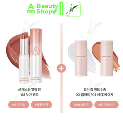 Set Son Romand 1 Glasting Melting Balm Fullsize + 2 Color Lip Matte Minisize